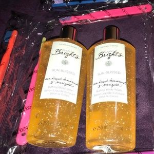 2 Sunny Brights Shower Gels By Victoria's Secret